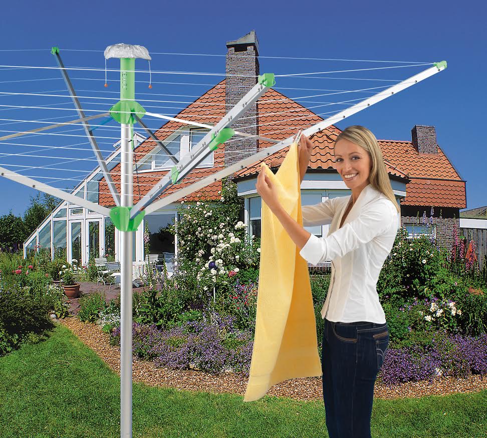 Automatic Retractable 4/5 Lines Clothes Line-Pull-Out Clothes