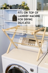 Tabletop Amish Clothes Drying Rack 