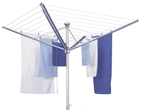 First Lady Rotary Outdoor Umbrella Clothesline
