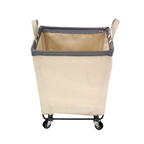 Square Natural Canvas Portable Laundry Hampers