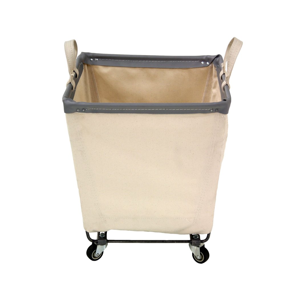 Square Natural Canvas Portable Laundry Hampers - 185-CST